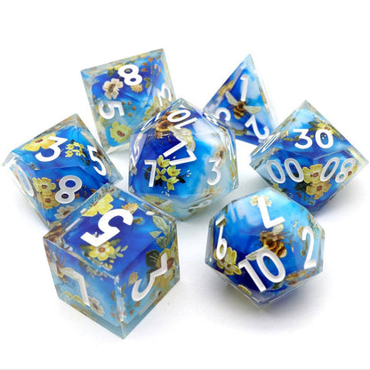 Honeyed Horizon | Art Core Dice| 7-Polyhedral Set