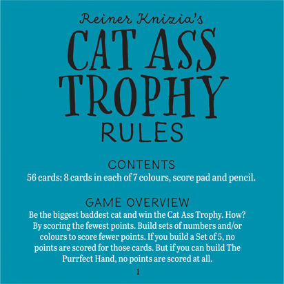Cat Ass Trophy