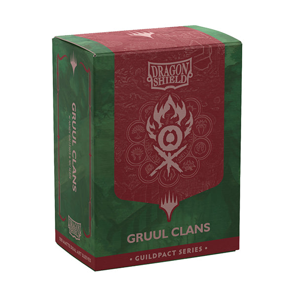 Dragon Shield - Dual Matte Art Standard Size Sleeves 100pk - Magic: The Gathering Gruul Clans