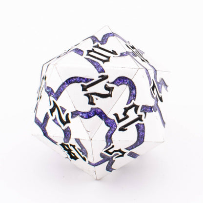 Astral Ore | Oversized D20 | Solid Metal | Single Die