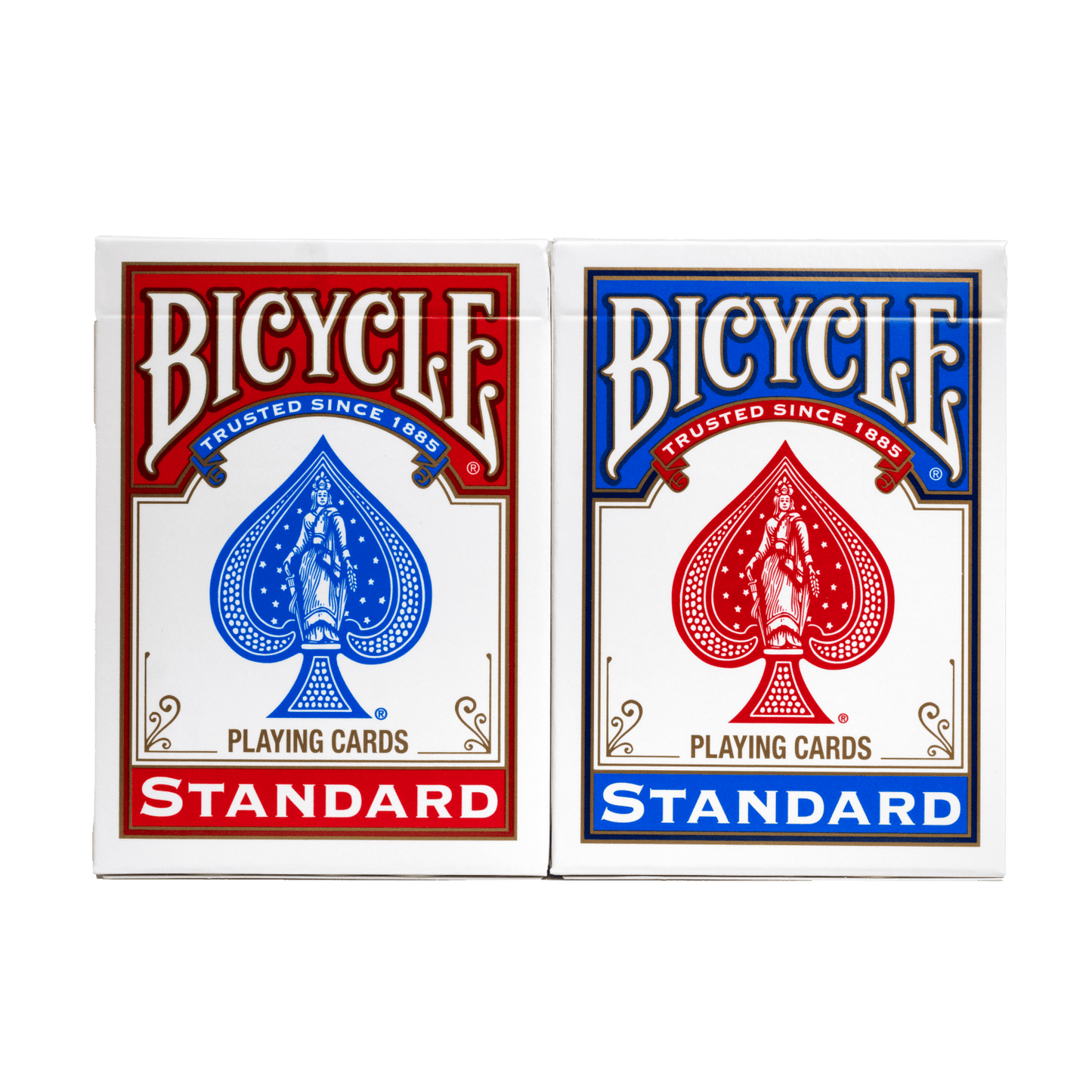 Bicycle® Standard 2-Pack Red & Blue Playing Cards