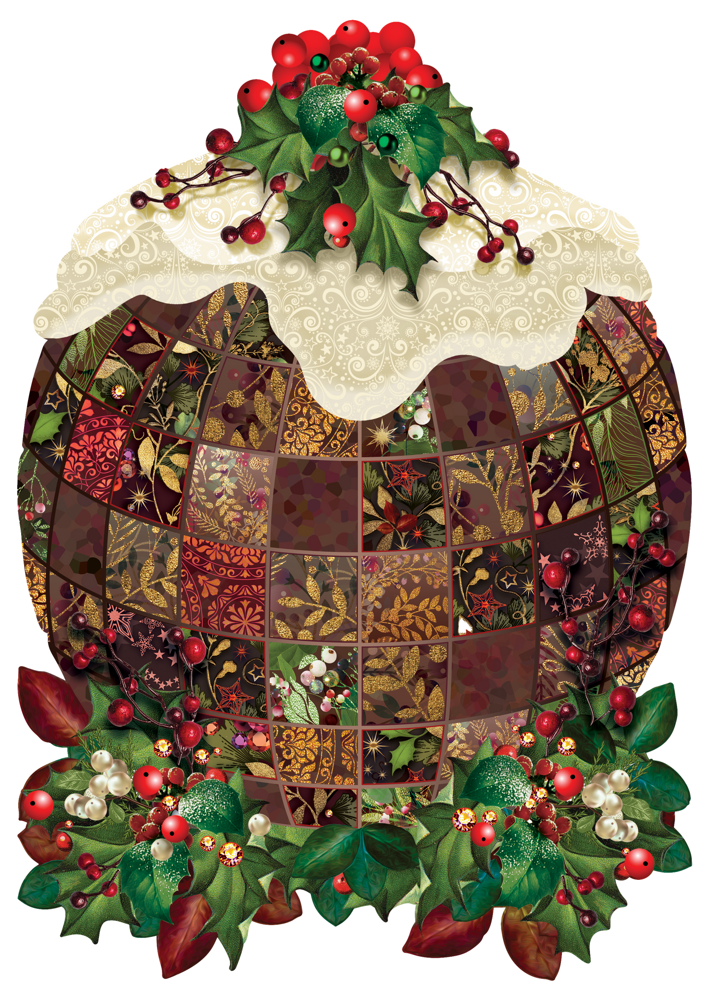 Patchwork Pudding - Large Cracker