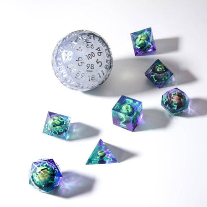 Unseelie | 50mm D100 | Liquid Core Dice