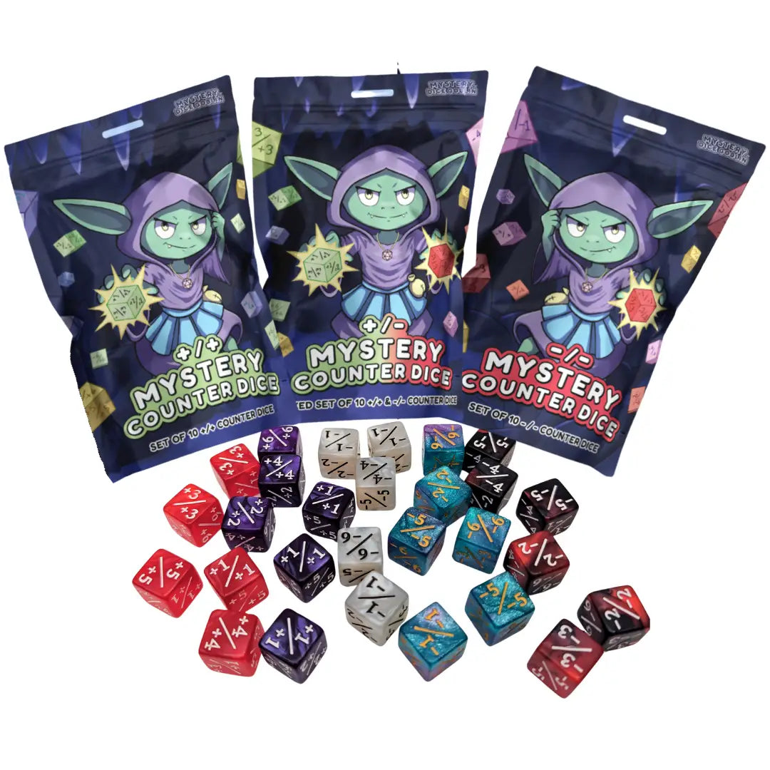 Mystery Counter Dice