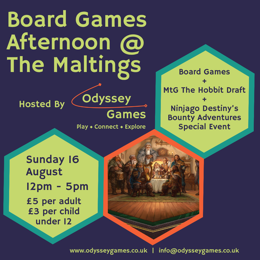 Games Day @ The Maltings (Entry 16th August)