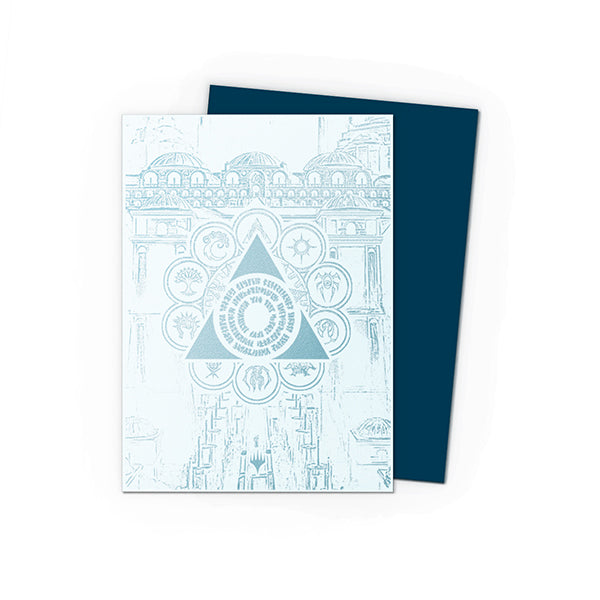 Dragon Shield - Dual Matte Art Standard Size Sleeves 100pk - Magic: The Gathering Azorious Senate