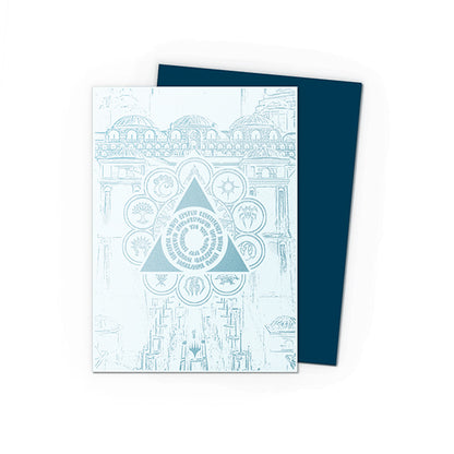 Dragon Shield - Dual Matte Art Standard Size Sleeves 100pk - Magic: The Gathering Azorious Senate