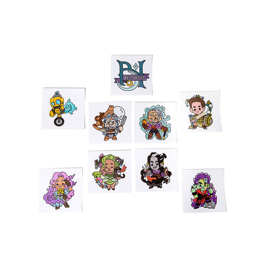 Bells Hells 9-Pack Vinyl Stickers