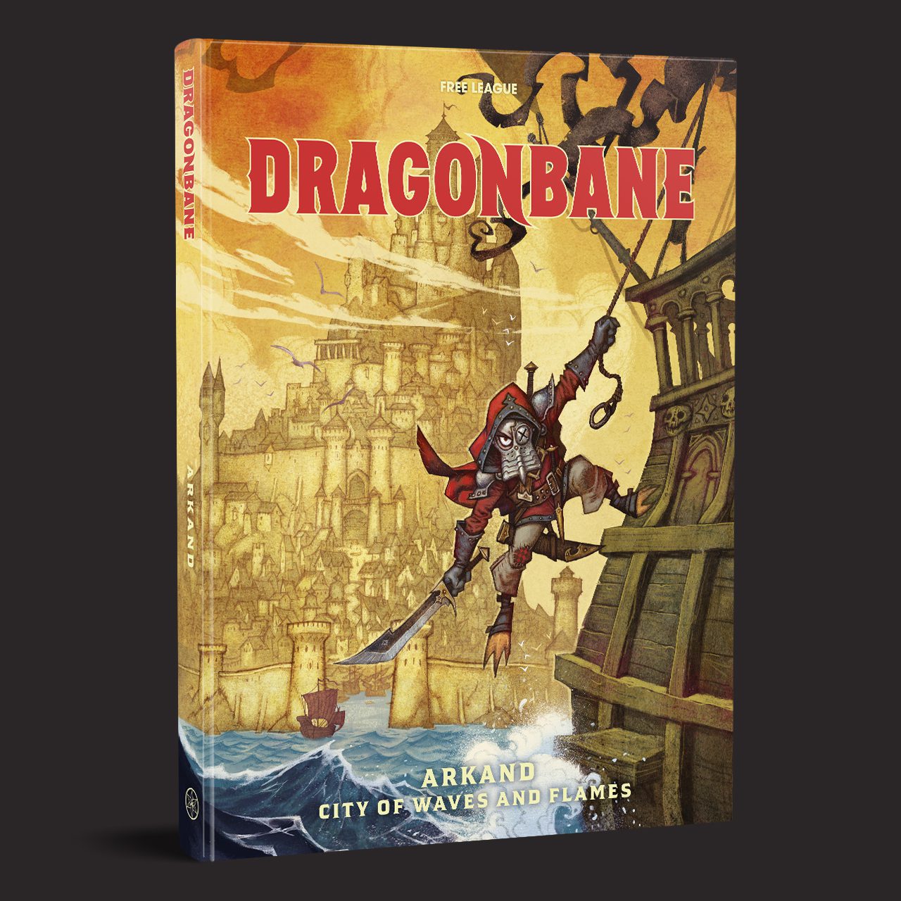 Dragonbane RPG: Arkand, City of Waves and Flames