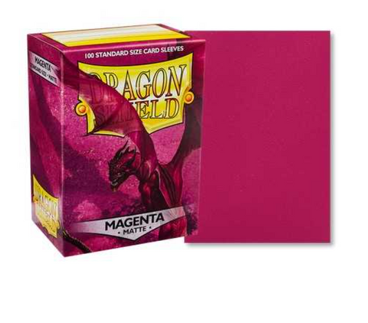 Dragon Shield Matte - Magenta (100 ct. in box)