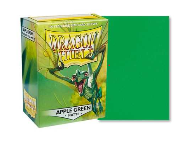 Dragon Shield Matte - Apple Green (100 ct. in box)