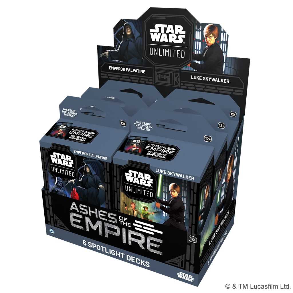 Star Wars: Unlimited - Ashes of the Empire Spotlight Deck (Emperor Palpatine)