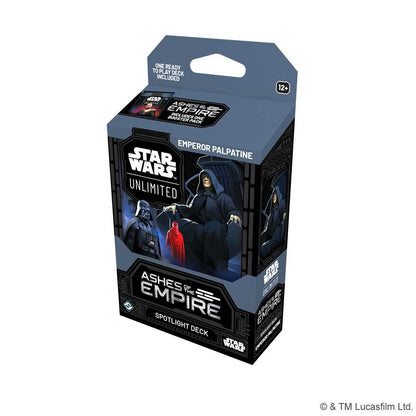 Star Wars: Unlimited - Ashes of the Empire Spotlight Deck (Emperor Palpatine)