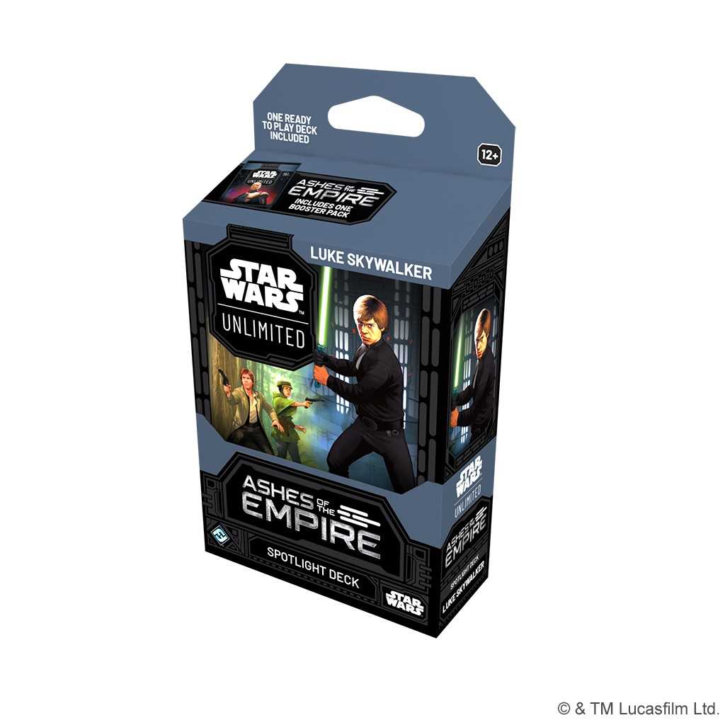 Star Wars: Unlimited - Ashes of the Empire Spotlight Deck (Luke)