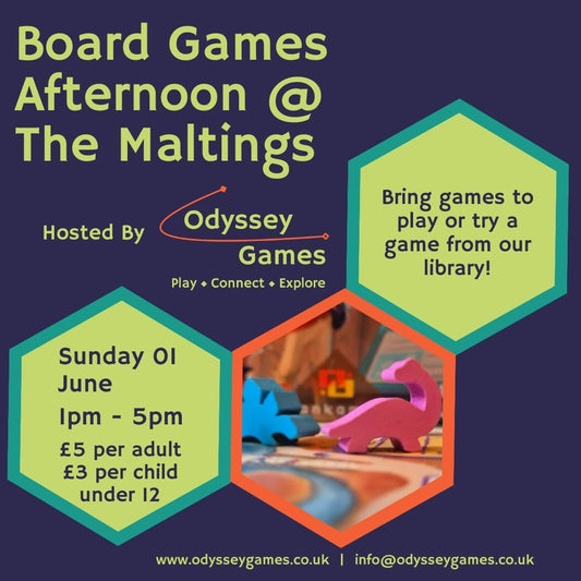Games Day @ The Maltings (Entry 1st June)