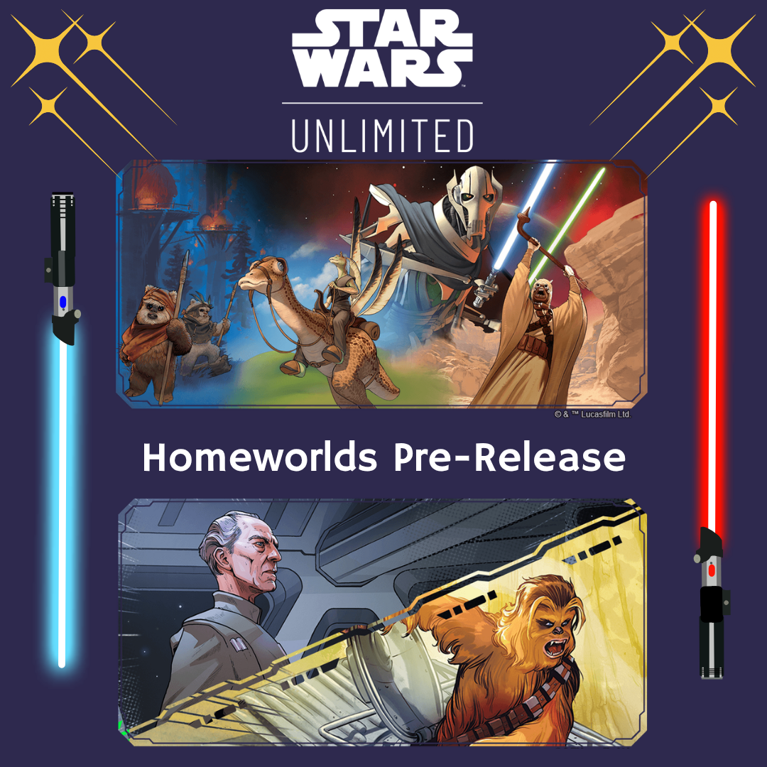 Star Wars Unlimited: Homeworlds Pre-Release