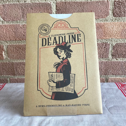 Deadline: A News-Chronicling and Map-Making TTRPG