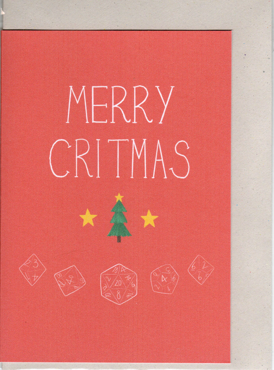 Merry Critmas Card