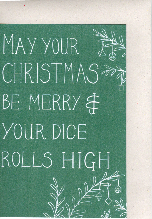 May Your Christmas Be Merry Greeting Card