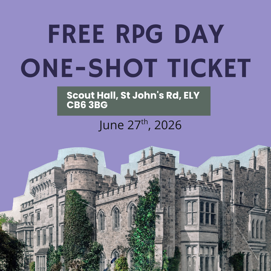 Free RPG Day One-Shot Ticket