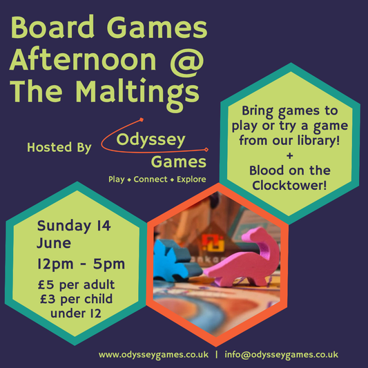 Games Day @ The Maltings (Entry 14th June)