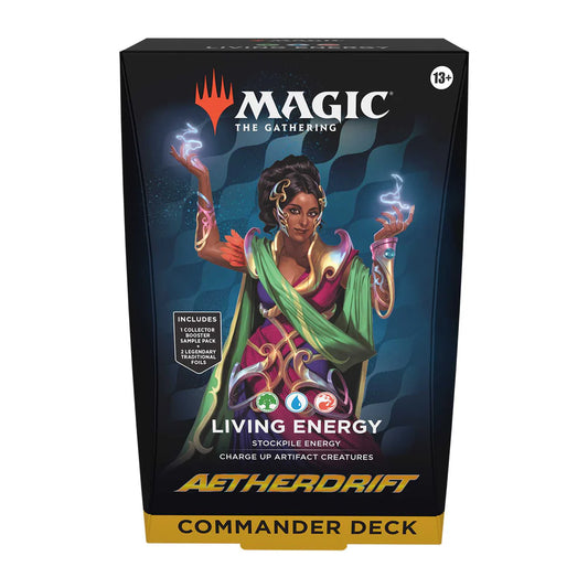MTG: Aetherdrift Commander Deck Living Energy