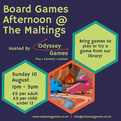 Games Day @ The Maltings (Entry 10th August)
