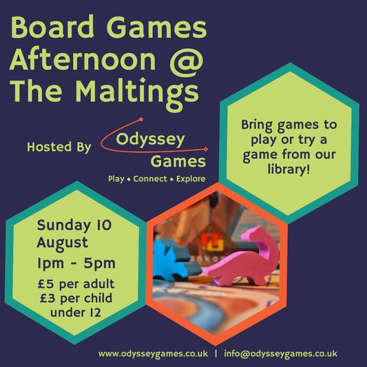 Games Day @ The Maltings (Entry 10th August)
