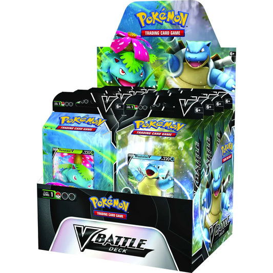 Pokémon TCG: Venusaur V / Blastoise V Battle Deck