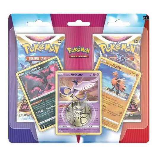 Pokémon TCG: Enhanced Blister 2-Pack Booster (ARTICUNO/ZAPDOS/MOLTRES)