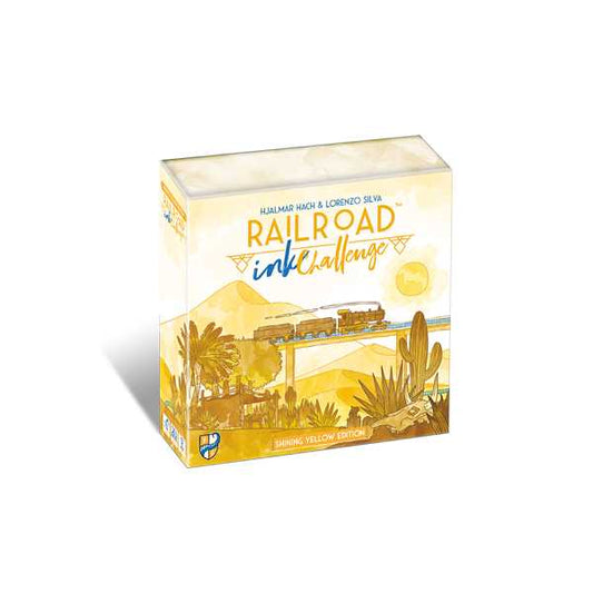Railroad Ink Challenge: Shining Yellow Edition