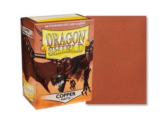 Dragon Shield Matte- Copper (100)