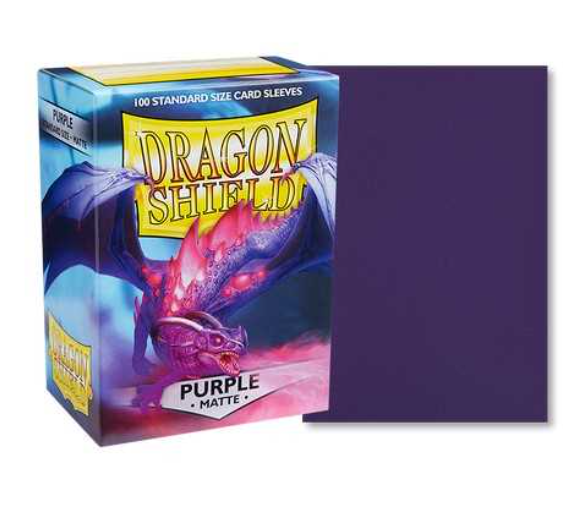 Dragon Shield Matte - Purple (100 ct. in box)
