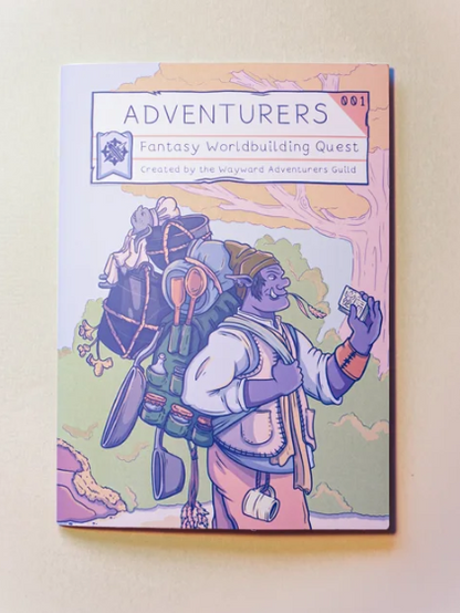 Adventurers | Solo Fantasy Drawing and Worldbuilding Game