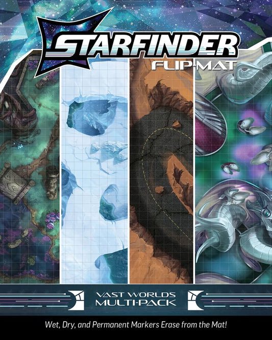 Starfinder Flip-Mat: Vast Worlds Multi-Pack