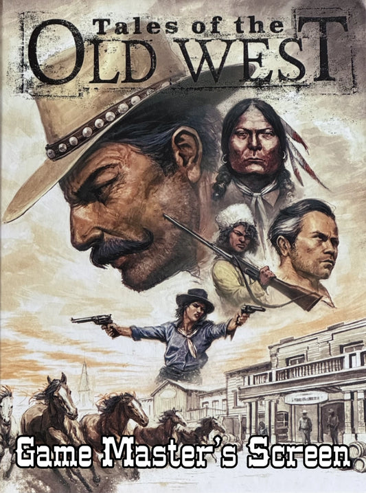 Tales of the Old West RPG: GM Screen