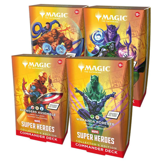 Magic: The Gathering: Marvel Super Heroes Commander Deck: Collectors Wakanda Forever
