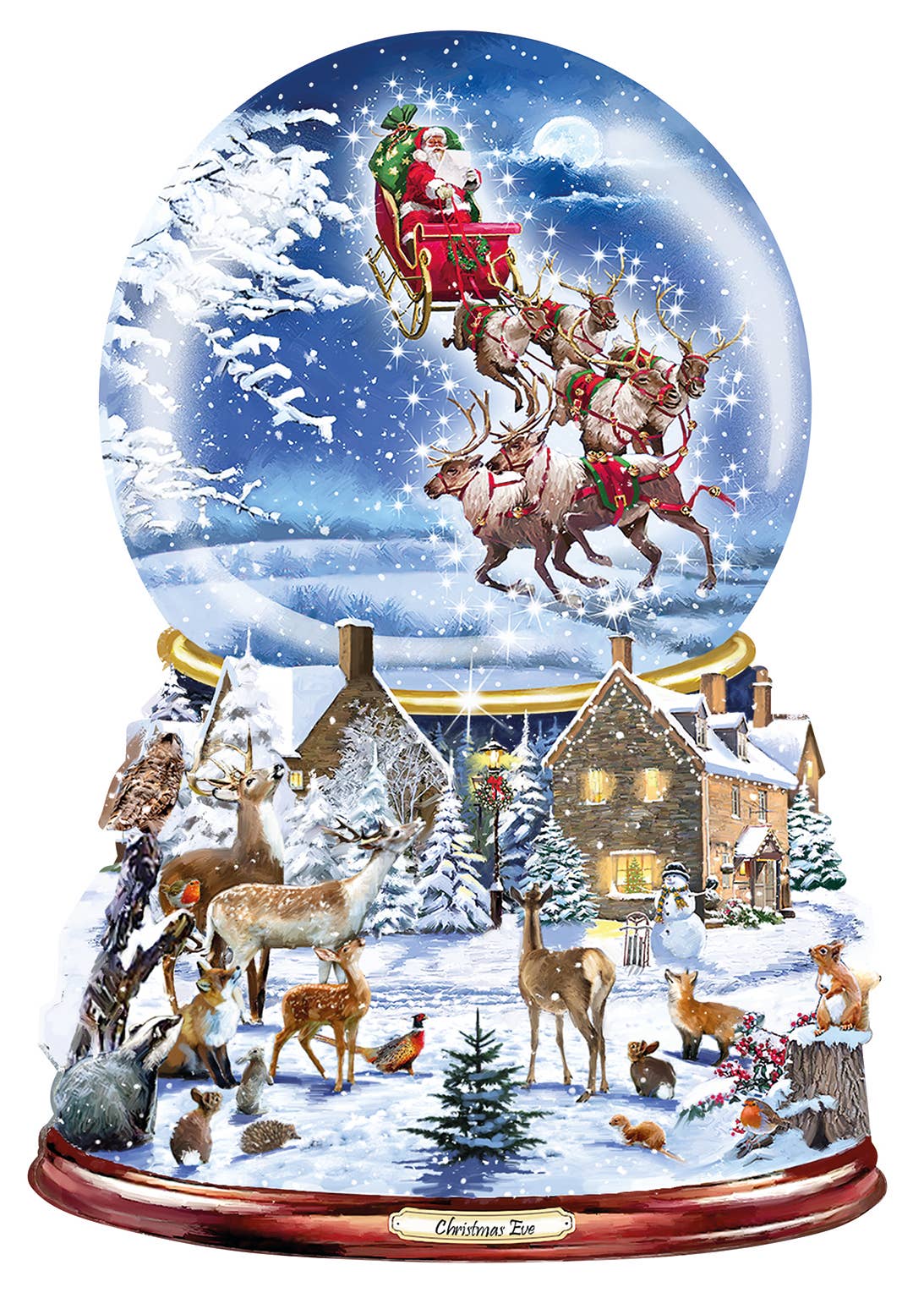 Festive Snow Gloves - Collectible Gift Set