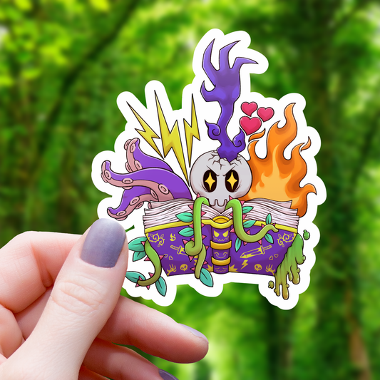 Books Expand Your Imagination Sticker - 3"