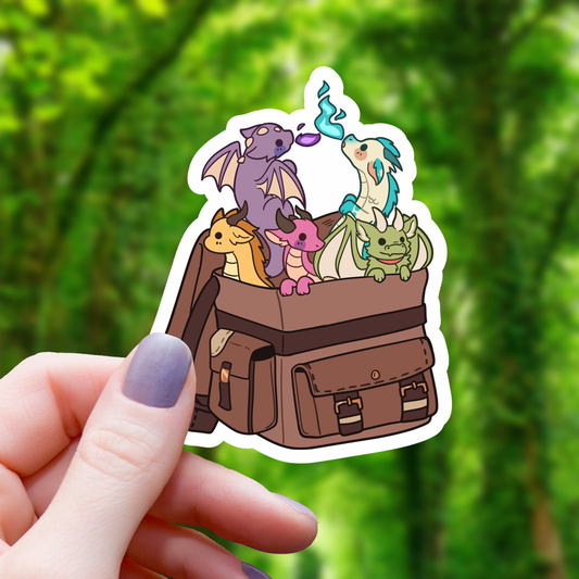 Bag Of Dragons Sticker - 3