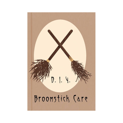 DIY Broomstick Care, Softcover Notebook