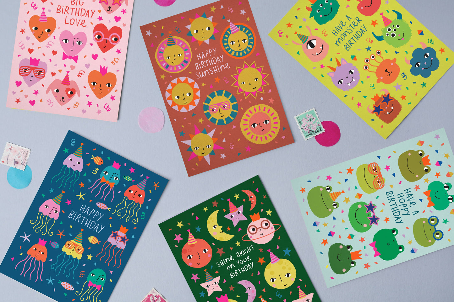 Party Monster Card | Birthday Card | Kid's Birthday Card