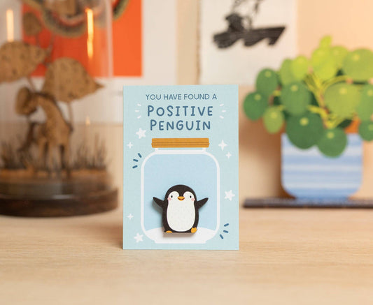 POSITIVE PENGUIN PIN