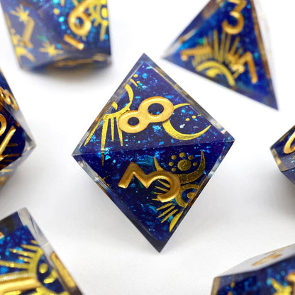 Celestial Body | Art Core Dice| 7-Polyhedral Set