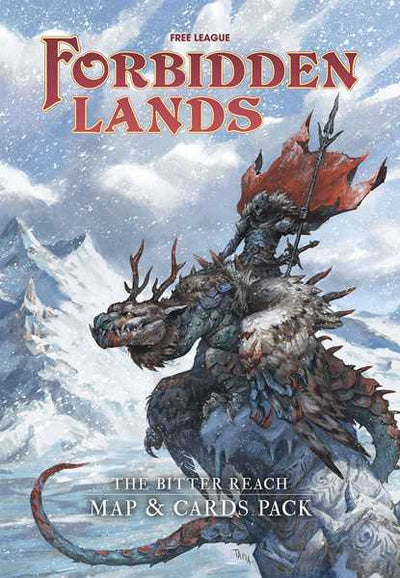 Forbidden Lands: The Bitter Reach Maps and Card Pack