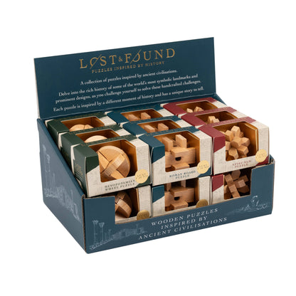 Lost & Found: Ancient Civilization Wood Puzzles