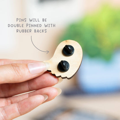 LITTLE GHOST PIN