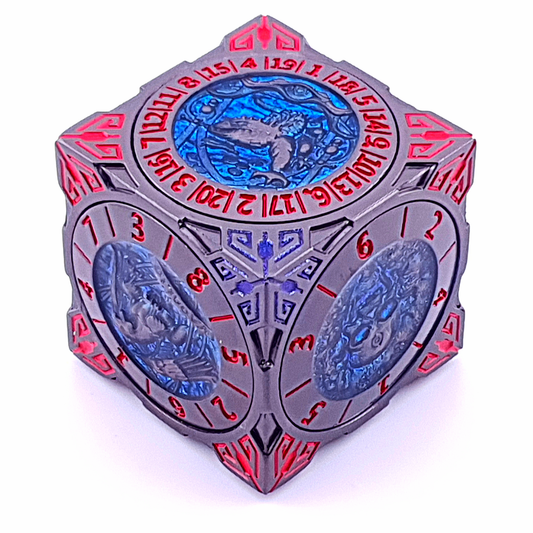 Talisman of Fate | Dice Spinner | Black Red