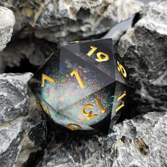 Arcane Cosmos | 33mm D20 Dice | Oversized Liquid Core