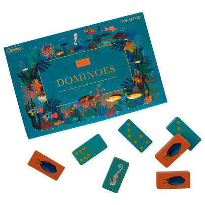 The Art File Traditional Dominoes